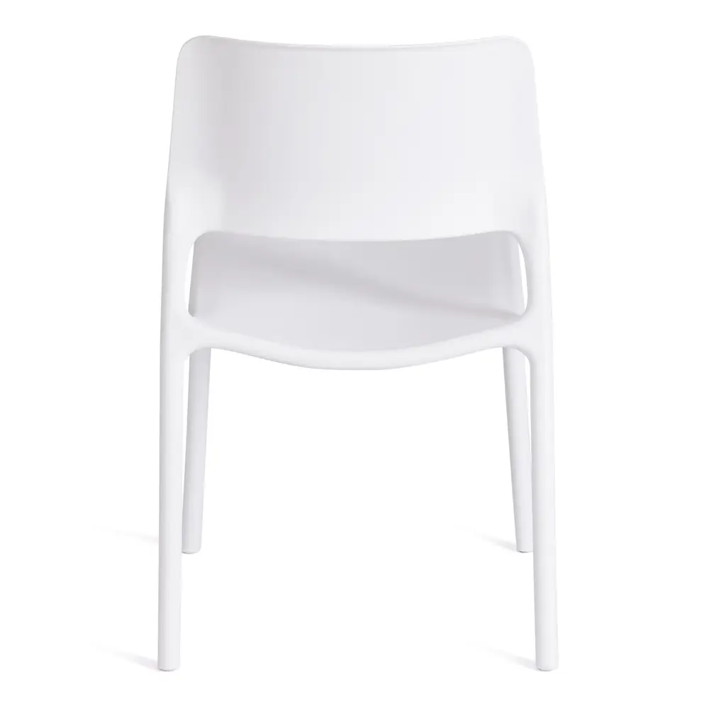Фото 6 Комплект стульев 4 шт Tetchair Furdi 77x55x48 см пластик цвет белый Фото 6 Комплект стульев 4 шт Tetchair Furdi 77x55x48 см пластик цвет белый