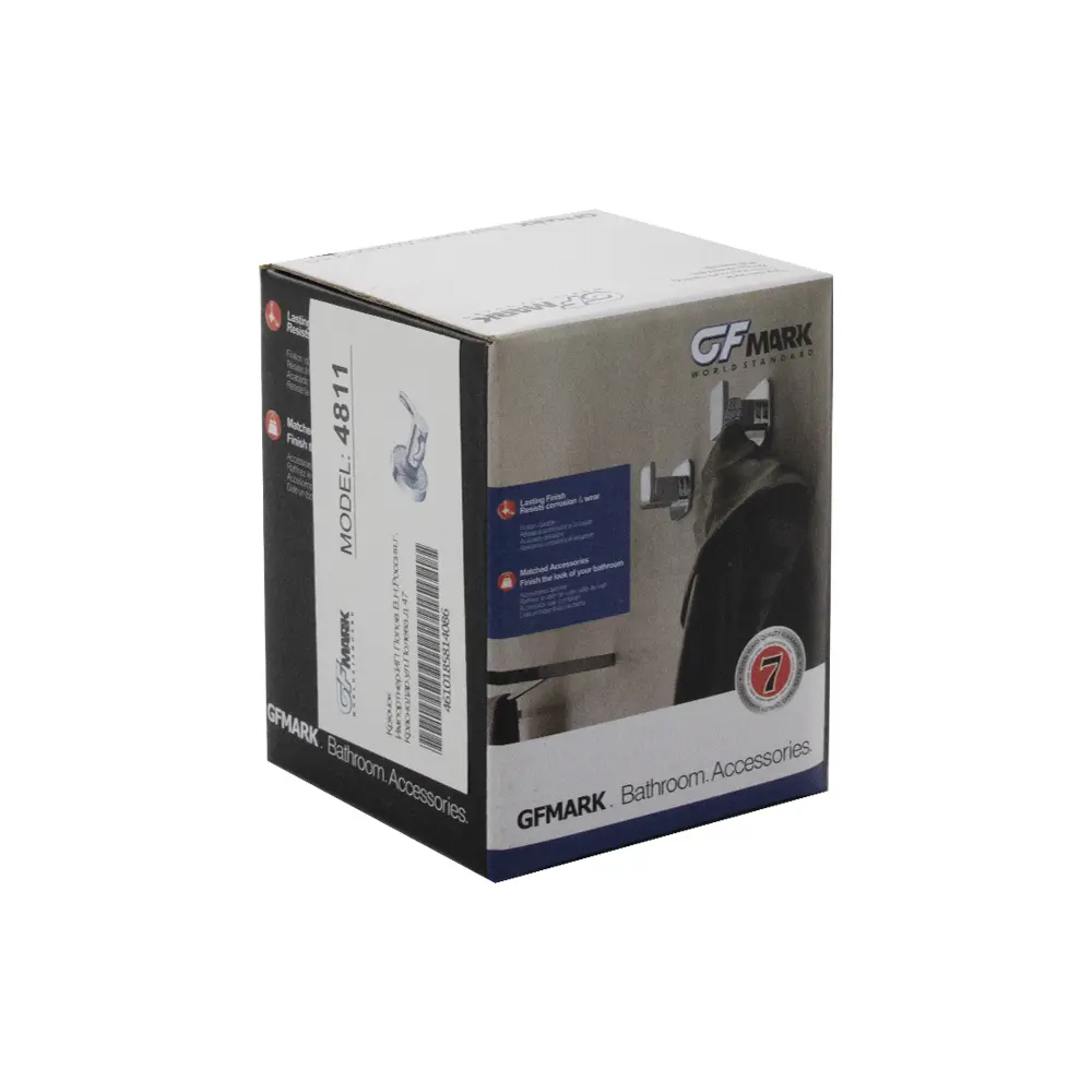 Фото 5 Крючок для ванной Gfmark 4811 цвет хром Фото 5 Крючок для ванной Gfmark 4811 цвет хром