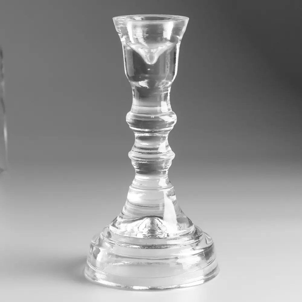 Фото Подсвечник Evis стеклянный "Кристофф-1" 17x8.5 см Фото Подсвечник Evis стеклянный "Кристофф-1" 17x8.5 см