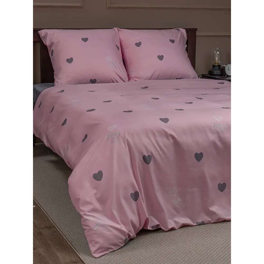 Фото 8 Комплект постельного белья Amore Mio 93082, двуспальный, микрофибра, разноцветный Фото 8 Комплект постельного белья Amore Mio 93082, двуспальный, микрофибра, разноцветный