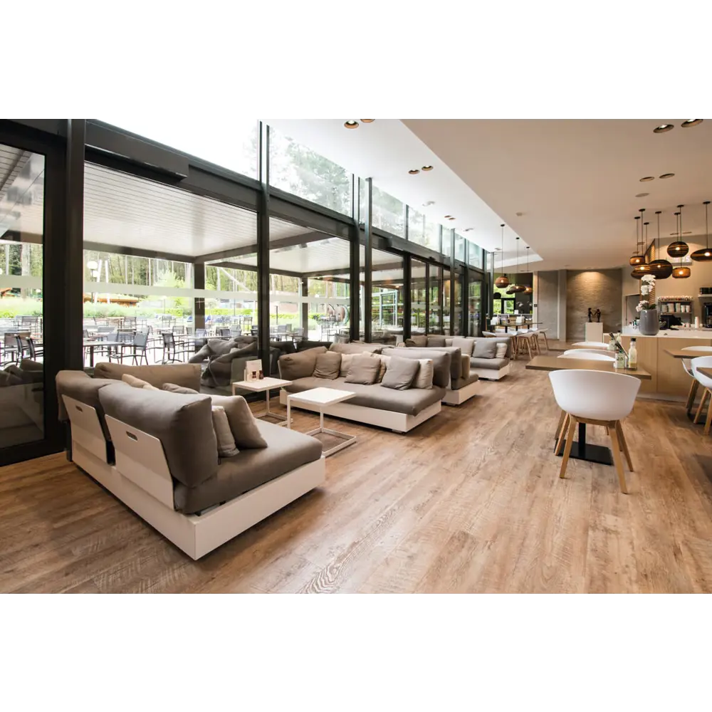 Фото 2 LVT Плитка Moduleo Impress Castle Oak Click Beige 42 класс толщина 4.50 мм 1.76 м², цена за упаковку Фото 2 LVT Плитка Moduleo Impress Castle Oak Click Beige 42 класс толщина 4.50 мм 1.76 м², цена за упаковку