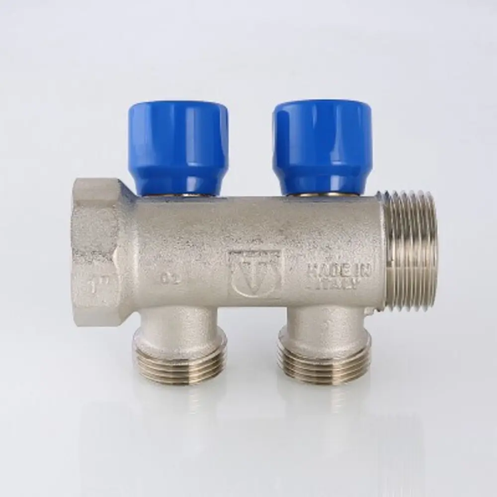 Фото 4 Коллектор Valtec 2 выхода 1"x3/4" евроконус VTc.560.NE.060502 Фото 4 Коллектор Valtec 2 выхода 1"x3/4" евроконус VTc.560.NE.060502