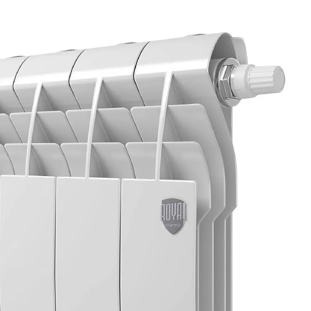 Фото 2 Радиатор Royal thermo BIliner VR 350/32 биметалл 4 секций нижнее подключение белый Фото 2 Радиатор Royal thermo BIliner VR 350/32 биметалл 4 секций нижнее подключение белый