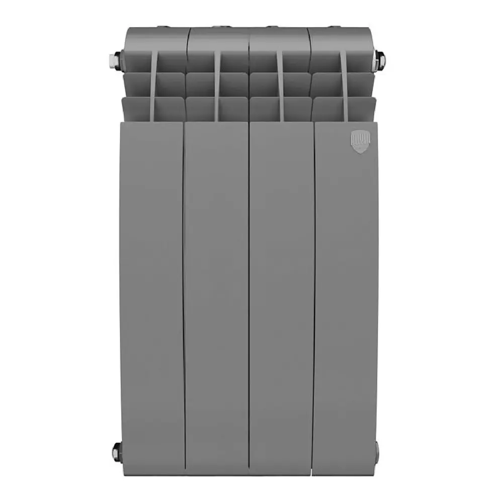 Фото 2 Радиатор Royal thermo BIliner 500/32 биметалл 4 секций боковое подключение цвет серебристый