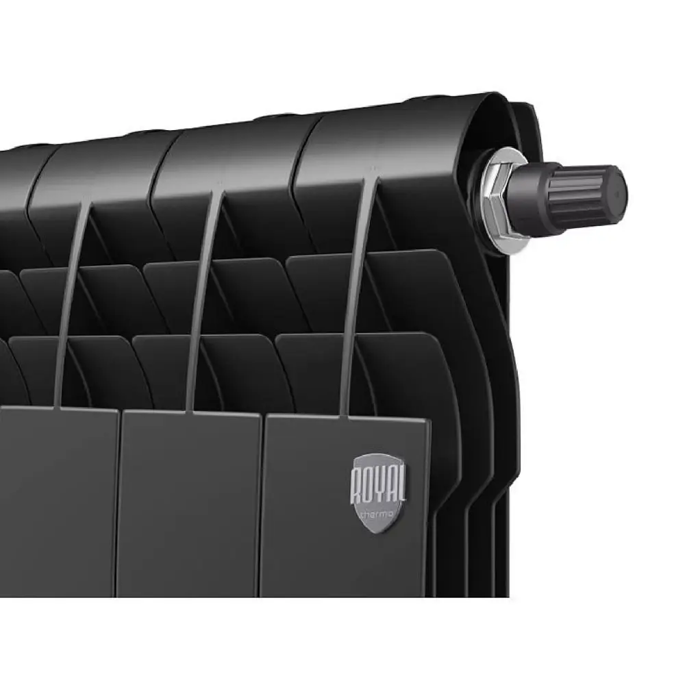Фото 2 Радиатор Royal thermo BIliner VR 500/48 биметалл 6 секций нижнее подключение черный графитовый 131975 Фото 2 Радиатор Royal thermo BIliner VR 500/48 биметалл 6 секций нижнее подключение черный графитовый 131975