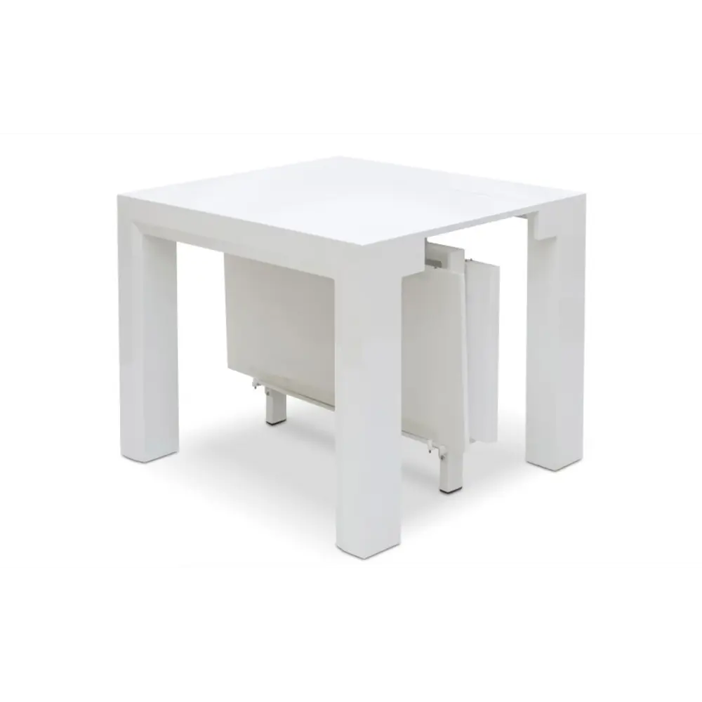 Фото 2 Стол-трансформер прямоугольный Kit Plus В2307-1 44-229x75.50x95 см МДФ цвет белый Фото 2 Стол-трансформер прямоугольный Kit Plus В2307-1 44-229x75.50x95 см МДФ цвет белый