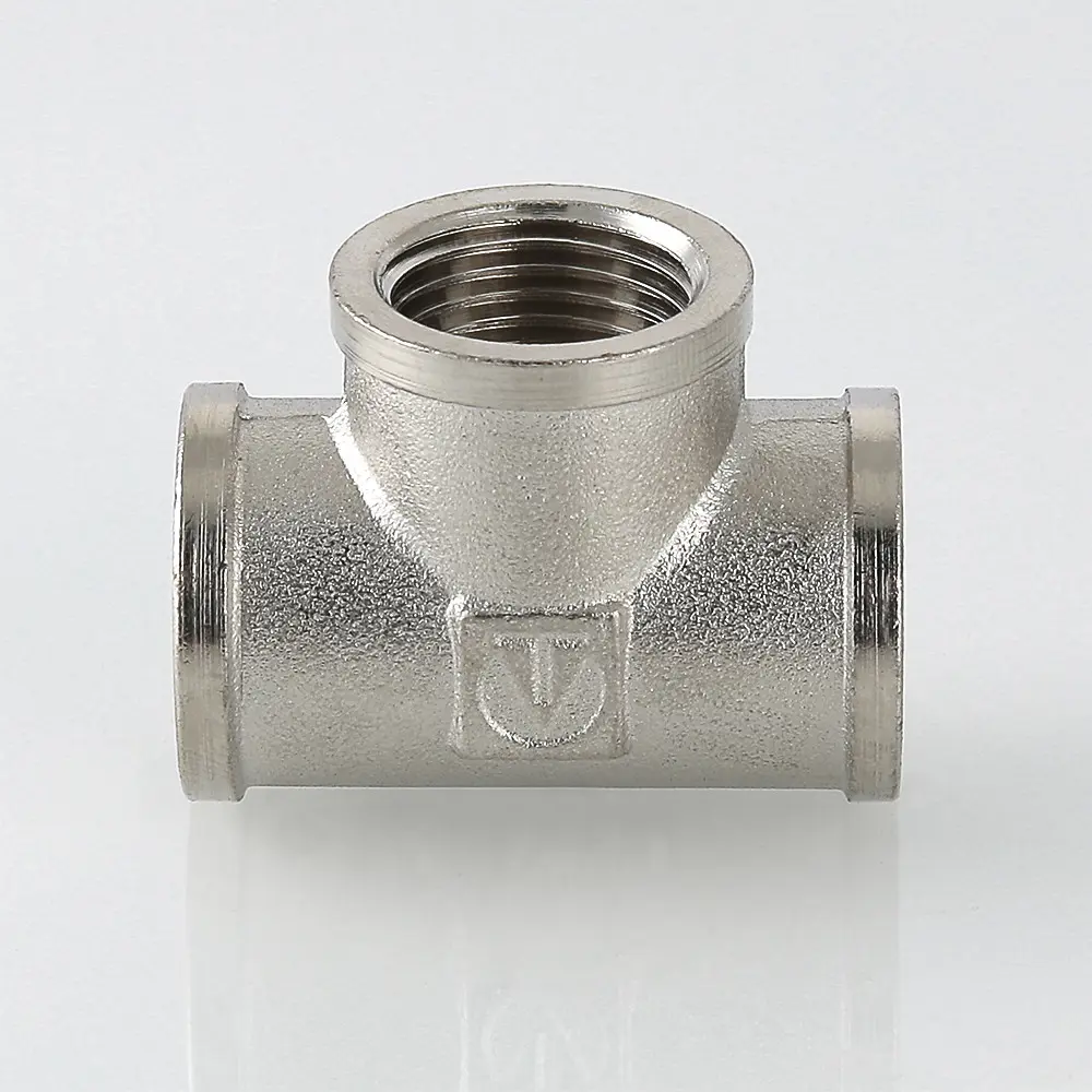 Фото 8 Тройник Valtec 1 1/4"x1 1/4"x1 1/4" ВР латунь