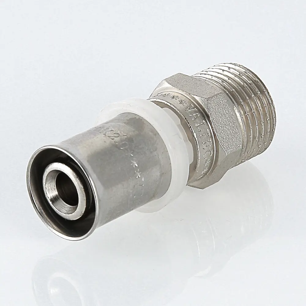 Фото 3 Муфта комбинированная Valtec 1"x32 мм ВР-ВПр латунь VTm.201.N.003206 Фото 3 Муфта комбинированная Valtec 1"x32 мм ВР-ВПр латунь VTm.201.N.003206