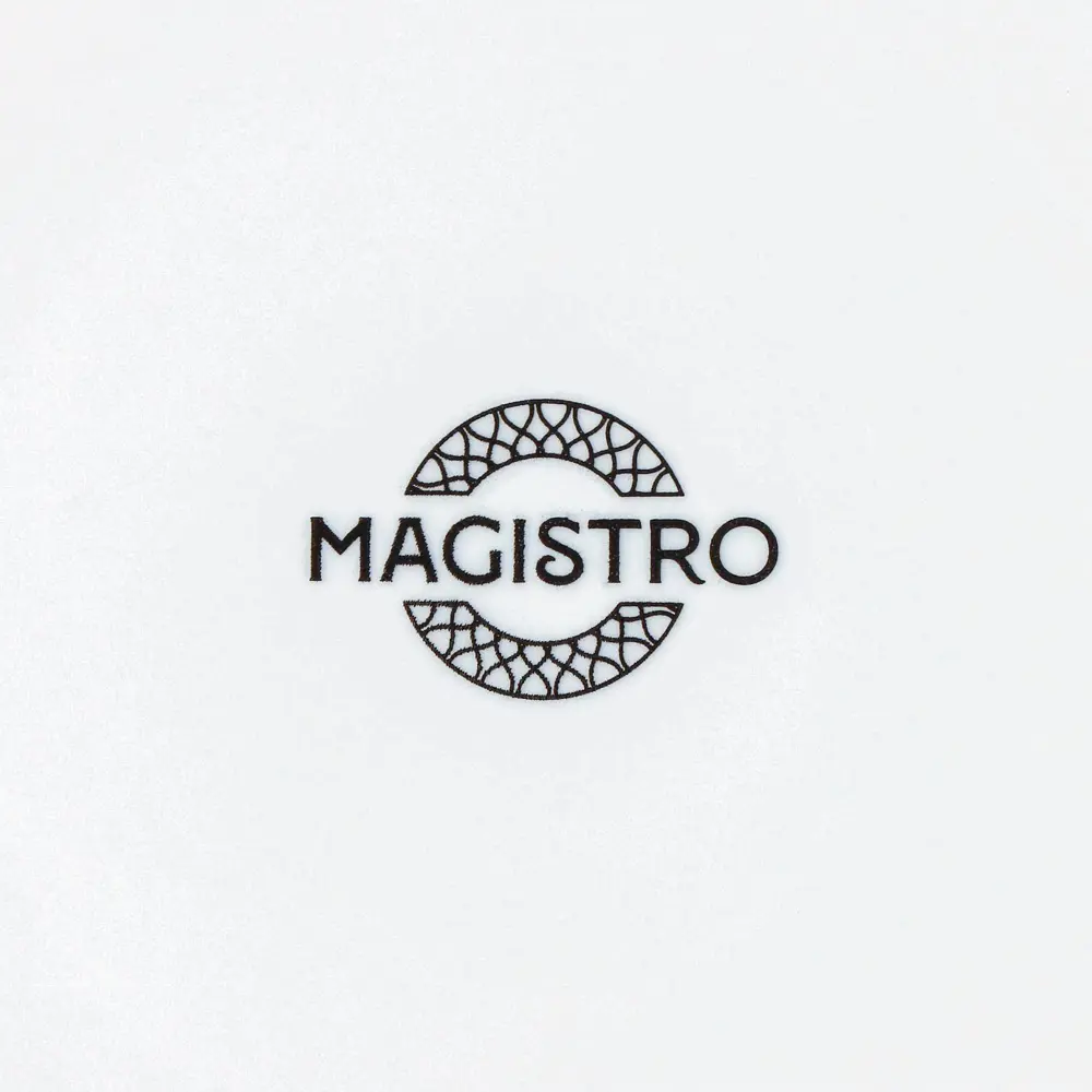 Фото 6 Тарелка Magistro 7462753 18x2.10x18 см фарфор цвет белый Фото 6 Тарелка Magistro 7462753 18x2.10x18 см фарфор цвет белый