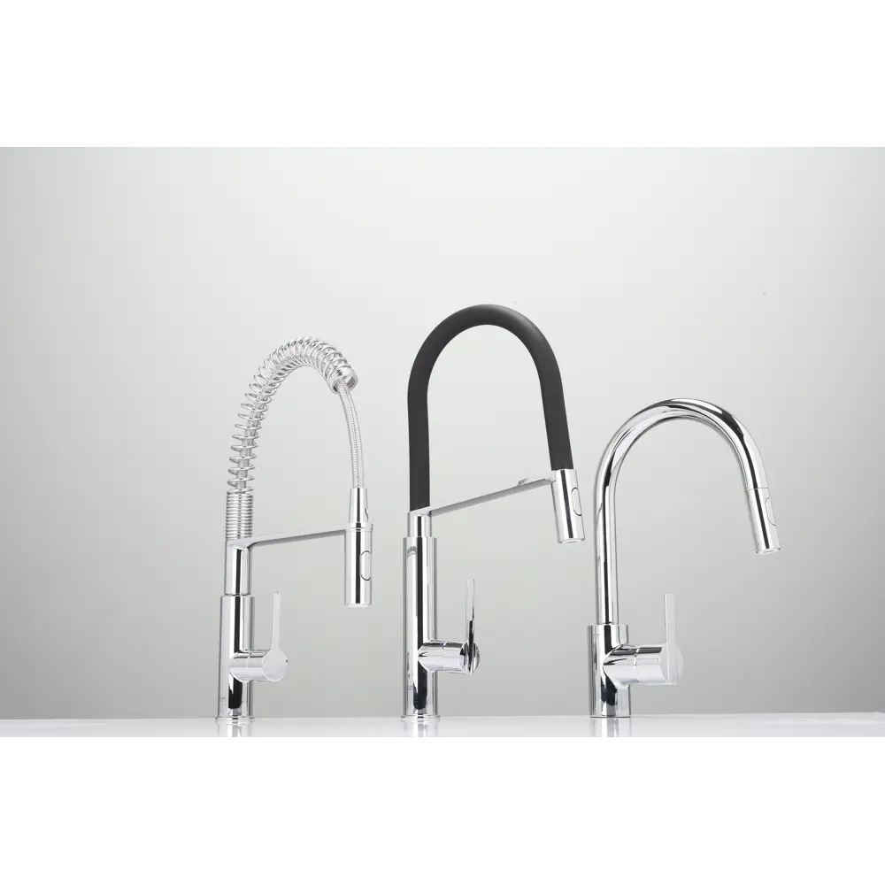 Фото 4 Смеситель для кухни GROHE Feel выдвижной, цвет хром Фото 4 Смеситель для кухни GROHE Feel выдвижной, цвет хром