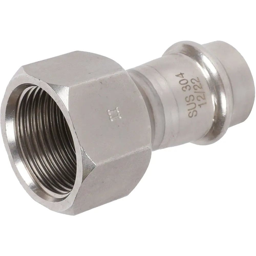 Фото Муфта переходная Rommer 3/4"x18 мм ВПр-ВР нержавеющая сталь Фото Муфта переходная Rommer 3/4"x18 мм ВПр-ВР нержавеющая сталь