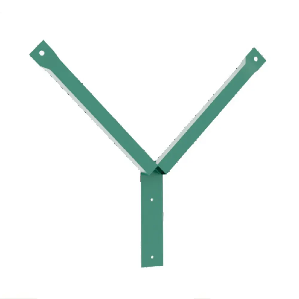 Фото Кронштейн для крепления егозы Ювента Y-образный зеленый 550x25x450мм Фото Кронштейн для крепления егозы Ювента Y-образный зеленый 550x25x450мм