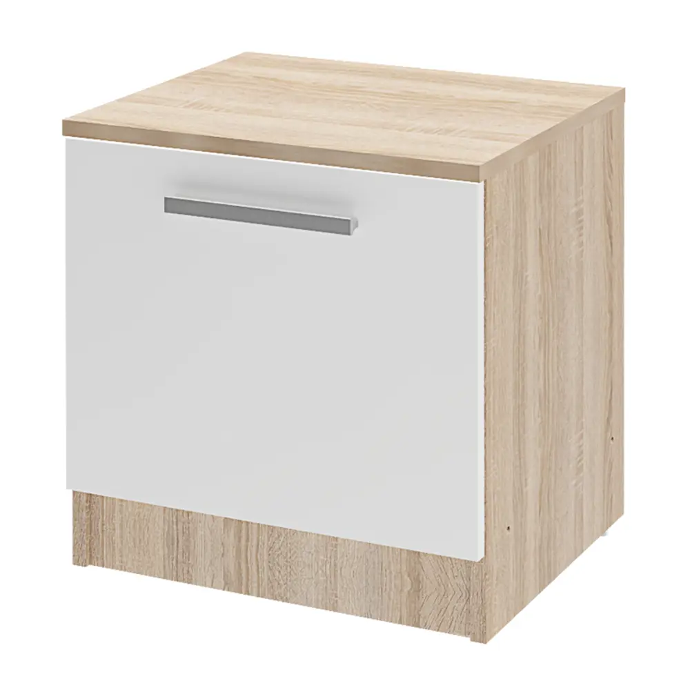 Фото 2 Тумба прикроватная Beneli 45x45.5x40.1 см 1 ящик ДСП цвет белый Фото 2 Тумба прикроватная Beneli 45x45.5x40.1 см 1 ящик ДСП цвет белый
