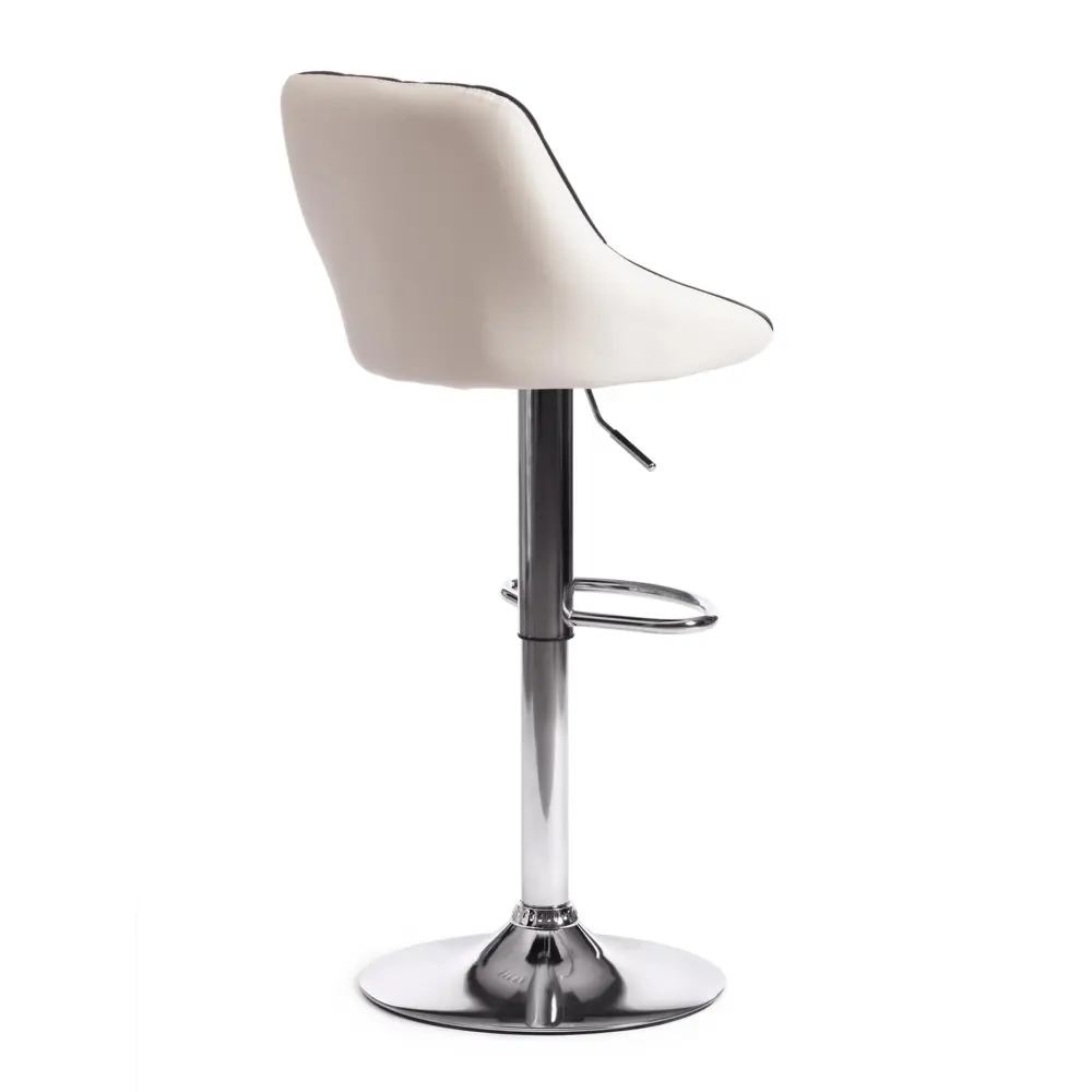 Фото 4 Комплект барных стульев 2 шт Tetchair Messy 47x105x48 см цвет бело-черный Фото 4 Комплект барных стульев 2 шт Tetchair Messy 47x105x48 см цвет бело-черный