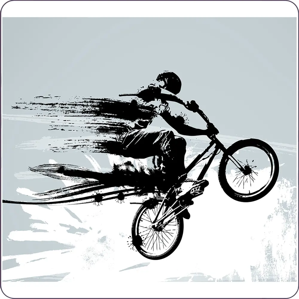 Фото 2 Фотообои флизелиновые Bartonwall 300x270 см Граффити Велосипед K11903 Фото 2 Фотообои флизелиновые Bartonwall 300x270 см Граффити Велосипед K11903