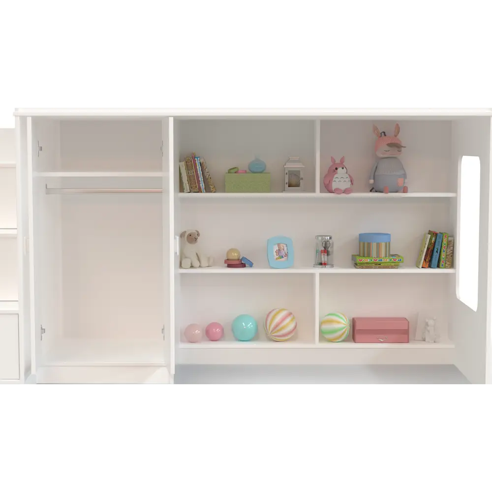 Фото 7 Кровать Ridgimmi 43.1.1 80.8x140.5x80.8 см цвет розовый