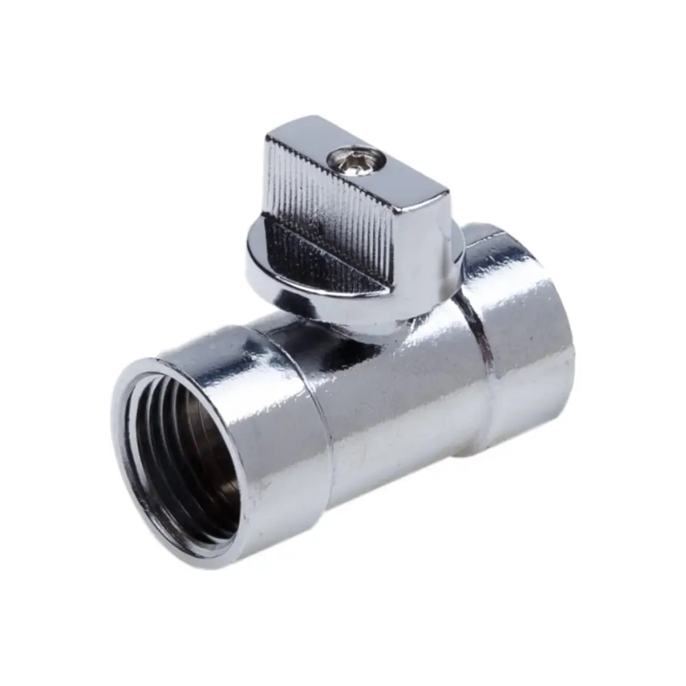 Фото 6 Кран шаровой Aqualink мини PN10 1/2" внутренняя-внутренняя резьба ручка Фото 6 Кран шаровой Aqualink мини PN10 1/2" внутренняя-внутренняя резьба ручка