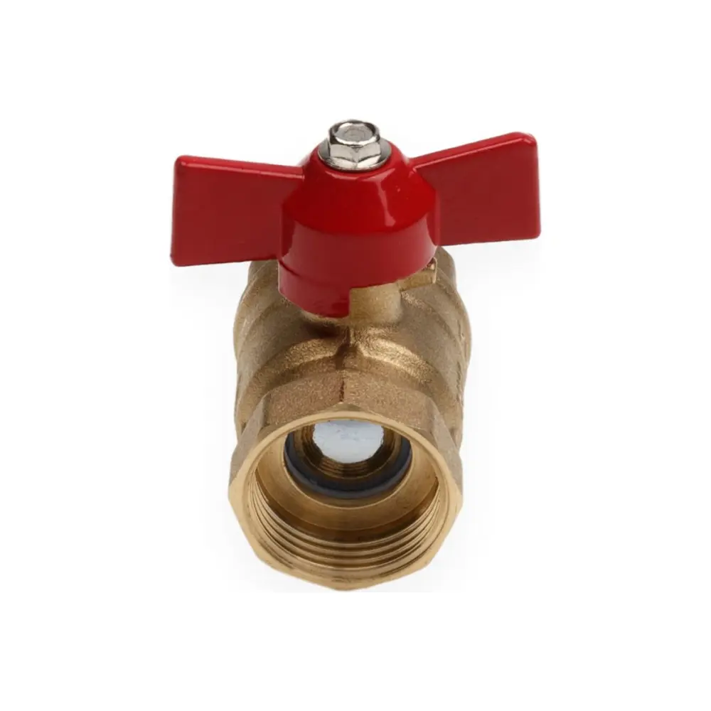 Фото 6 Кран шаровой Aqualink 11Б27п1 PN16 3/4" внутренняя-внутренняя резьба бабочка Фото 6 Кран шаровой Aqualink 11Б27п1 PN16 3/4" внутренняя-внутренняя резьба бабочка