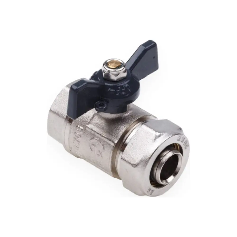 Фото 5 Кран шаровой Aqualink PN10 1/2" х 16 мм внутренняя-внутренняя резьба бабочка Фото 5 Кран шаровой Aqualink PN10 1/2" х 16 мм внутренняя-внутренняя резьба бабочка