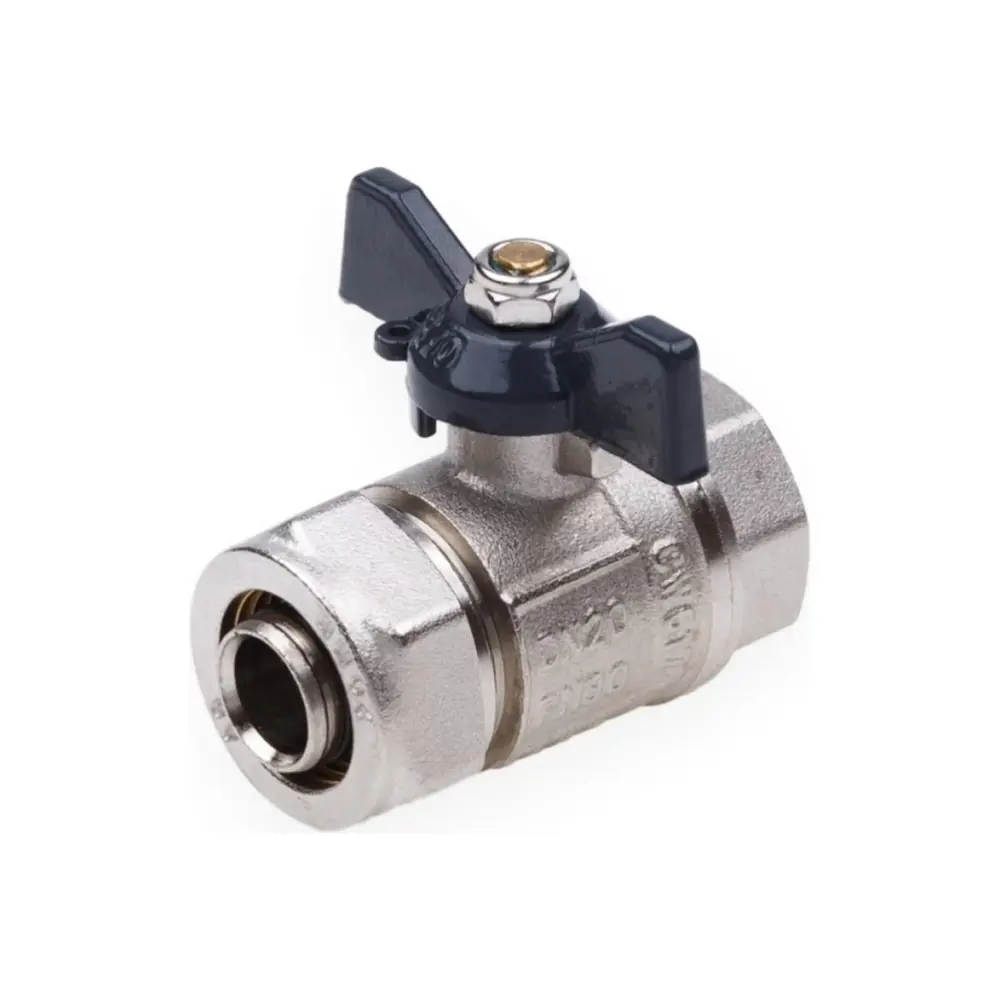 Фото 4 Кран шаровой Aqualink PN10 1/2" х 16 мм внутренняя-внутренняя резьба бабочка Фото 4 Кран шаровой Aqualink PN10 1/2" х 16 мм внутренняя-внутренняя резьба бабочка
