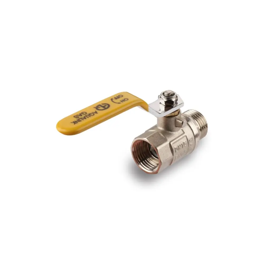 Фото 4 Кран шаровой Aqualink PN16 1/2" внутренняя-наружная резьба ручка Фото 4 Кран шаровой Aqualink PN16 1/2" внутренняя-наружная резьба ручка