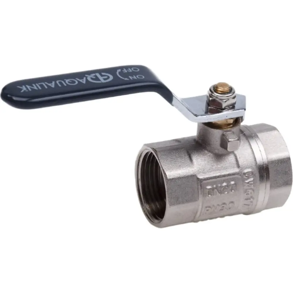 Фото 6 Кран шаровой Aqualink PN50 3/4" внутренняя-внутренняя резьба Фото 6 Кран шаровой Aqualink PN50 3/4" внутренняя-внутренняя резьба