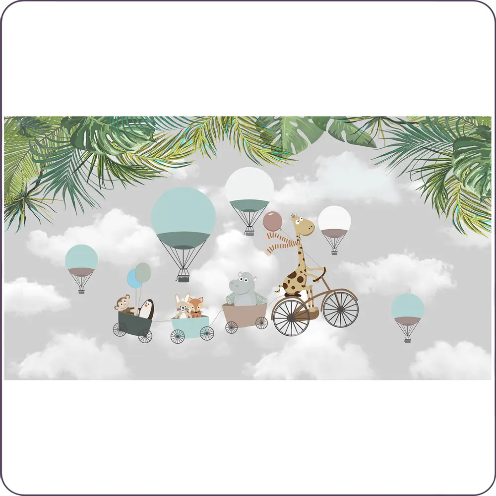 Фото 2 Фотообои флизелиновые Bartonwall 500x270 см Сказочные животные K01205