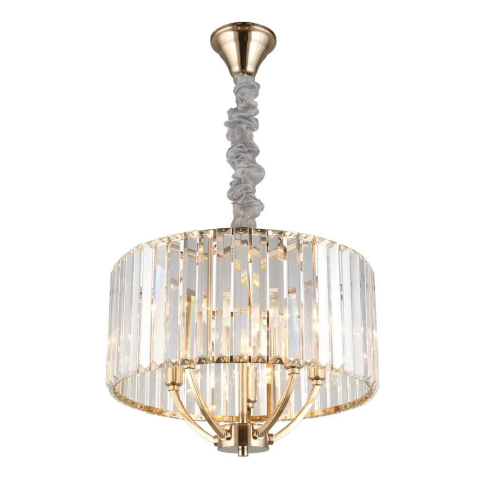 Фото Люстра подвесная Aployt Apl.150.31.647 5 ламп 10 м² цвет золото Фото Люстра подвесная Aployt Apl.150.31.647 5 ламп 10 м² цвет золото