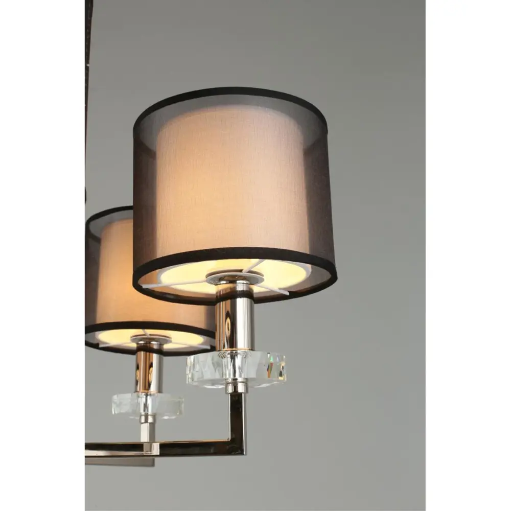 Фото 7 Люстра подвесная Aployt Apl.160.30.357 6 ламп 12 м² цвет хром