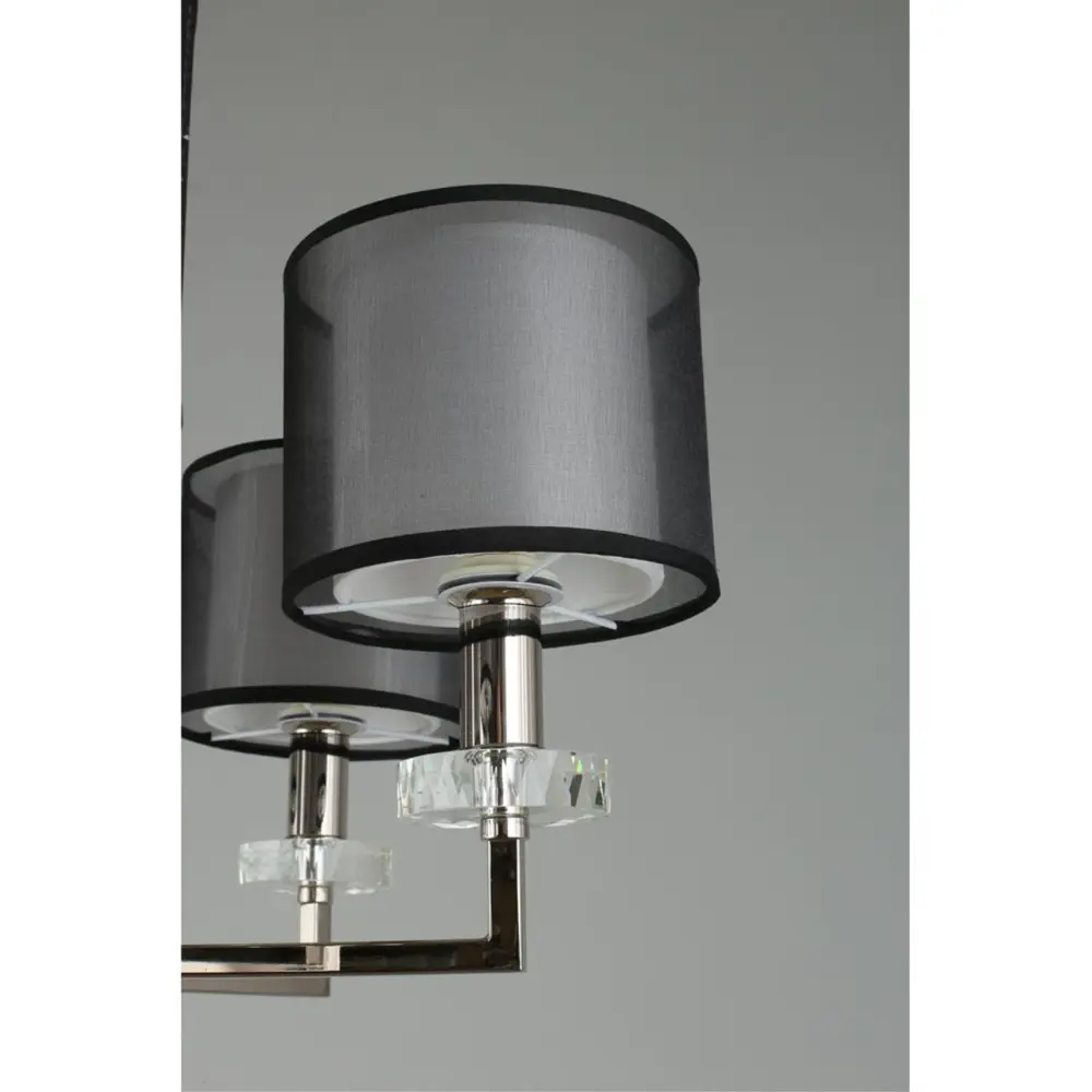 Фото 8 Люстра подвесная Aployt Apl.160.30.357 6 ламп 12 м² цвет хром