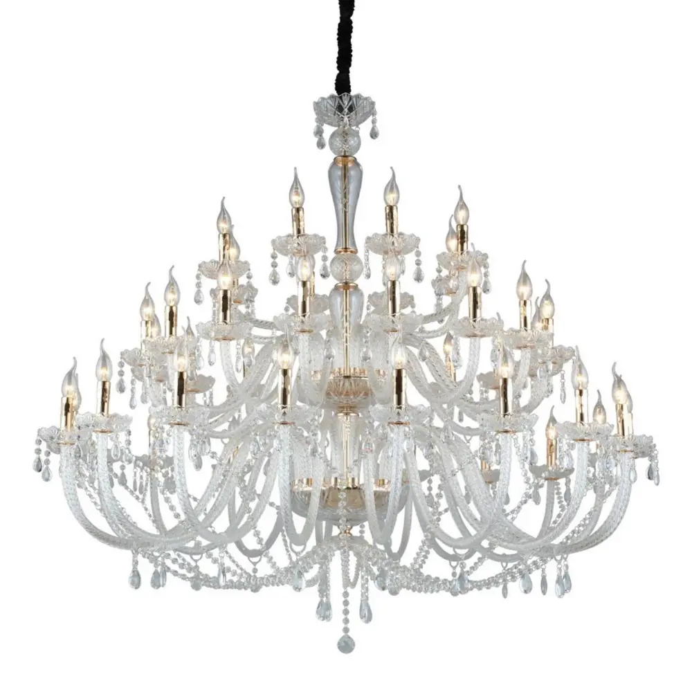 Фото Люстра подвесная Aployt Apl.124.30.118 42 лампы цвет золото Фото Люстра подвесная Aployt Apl.124.30.118 42 лампы цвет золото