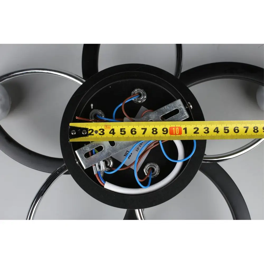 Фото 6 Люстра потолочная Omnilux Oml-150-70452 5 ламп 10 м² цвет хром