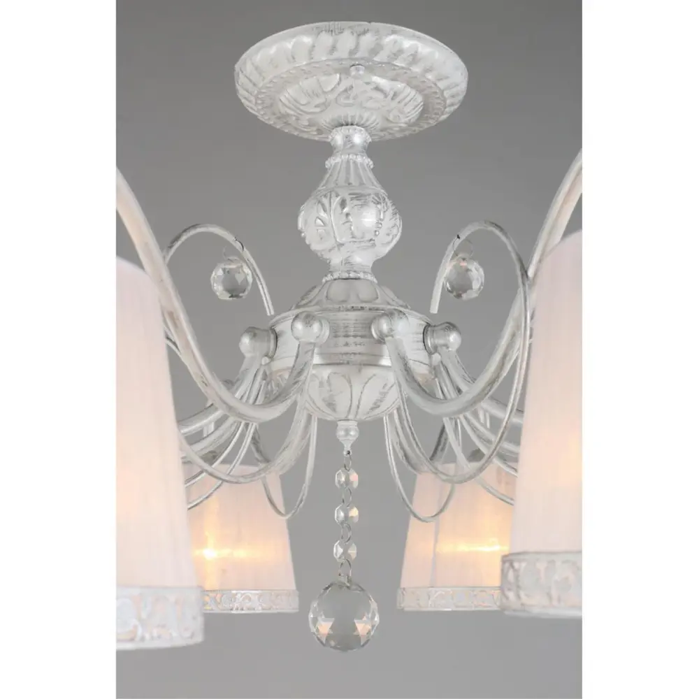 Фото 4 Люстра потолочная Omnilux Oml-180-71145 8 ламп 16 м² цвет белый