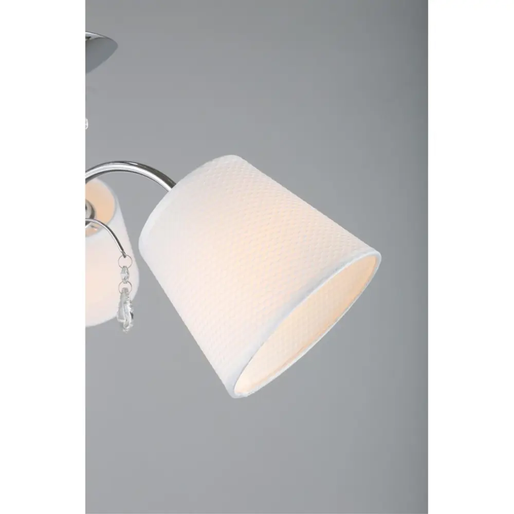 Фото 6 Люстра потолочная Omnilux Oml-130-70365 3 лампы 6 м² цвет хром