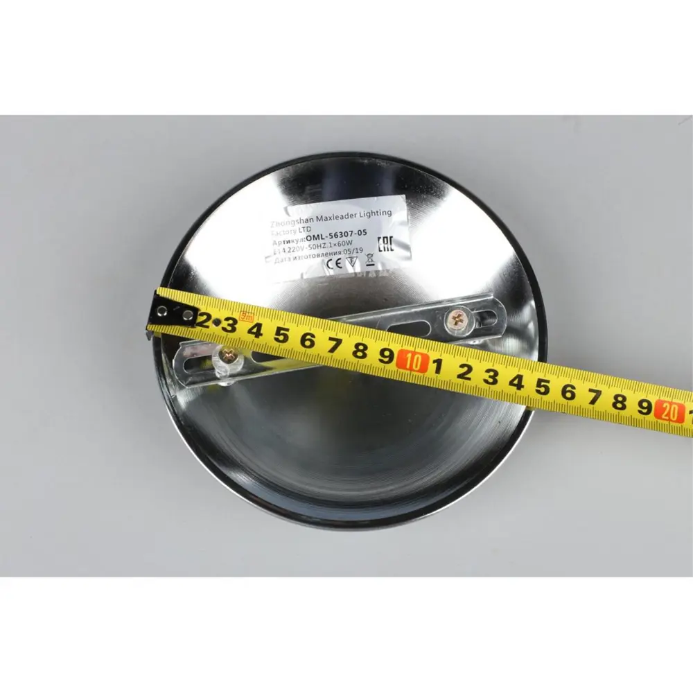 Фото 6 Люстра потолочная Omnilux Oml-150-70365 5 ламп 10 м² цвет хром