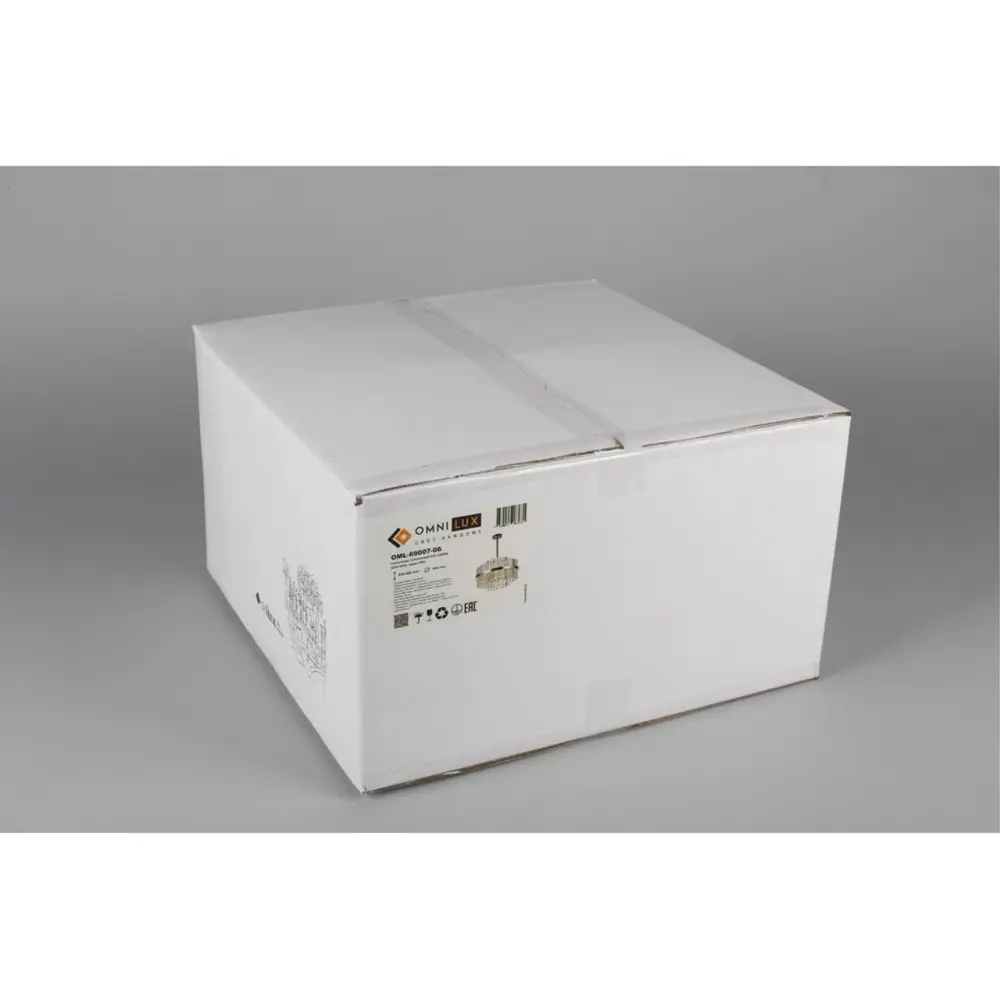 Фото 8 Люстра потолочная Omnilux Oml-160-70096 6 ламп 12 м² цвет хром