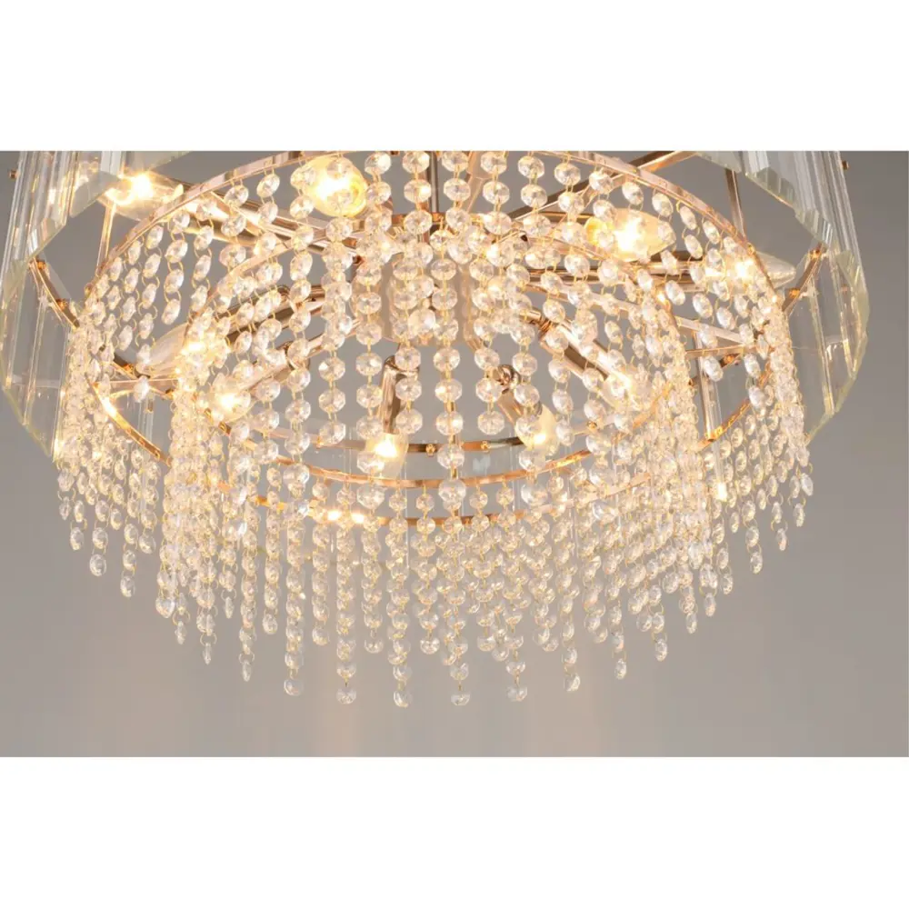 Фото 6 Люстра подвесная Omnilux Oml-101-31696 10 ламп 20 м² цвет золото