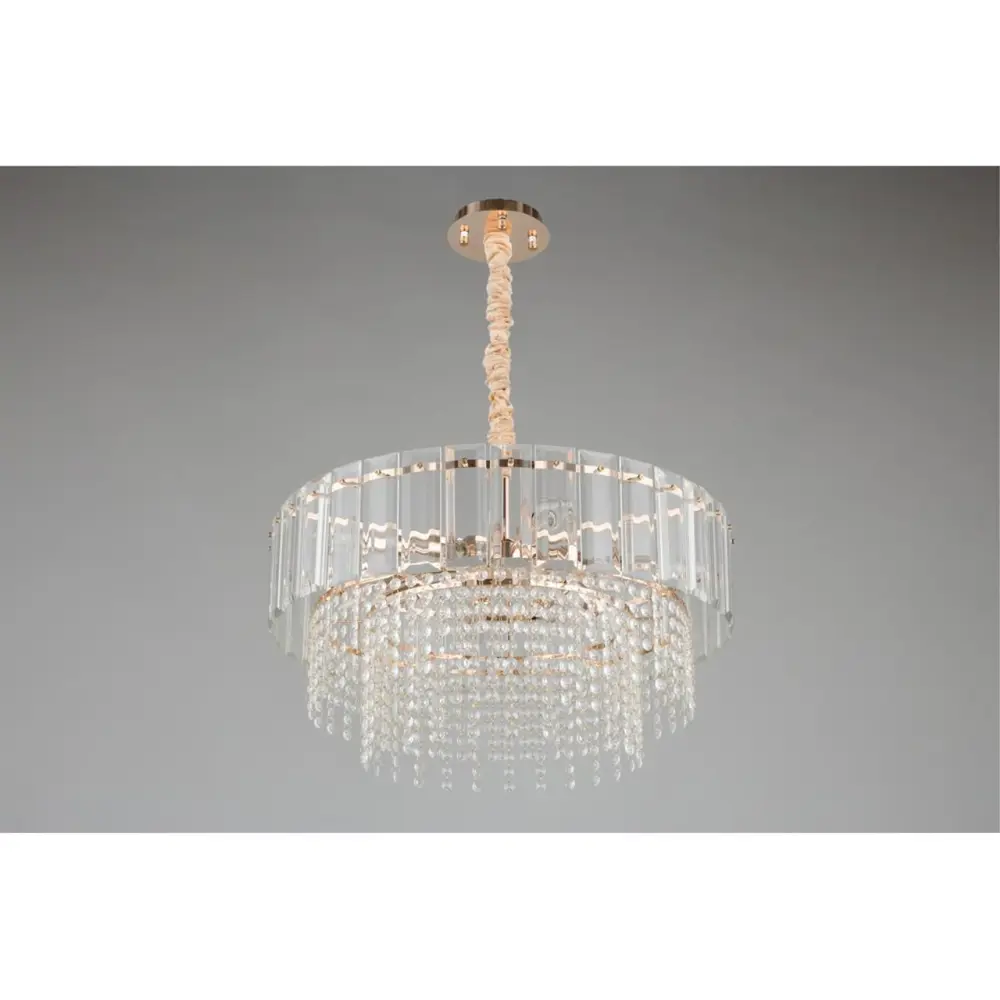 Фото 4 Люстра подвесная Omnilux Oml-101-31696 10 ламп 20 м² цвет золото