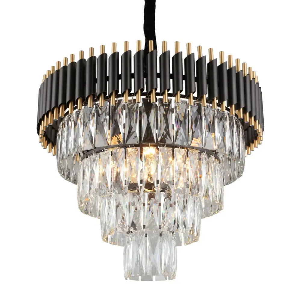 Фото Люстра подвесная Omnilux Oml-180-30896 8 ламп 16 м² цвет графит