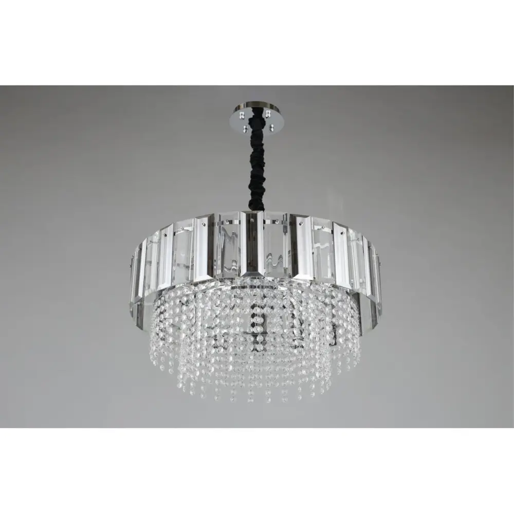 Фото 4 Люстра подвесная Omnilux Oml-101-30696 10 ламп 20 м² цвет хром