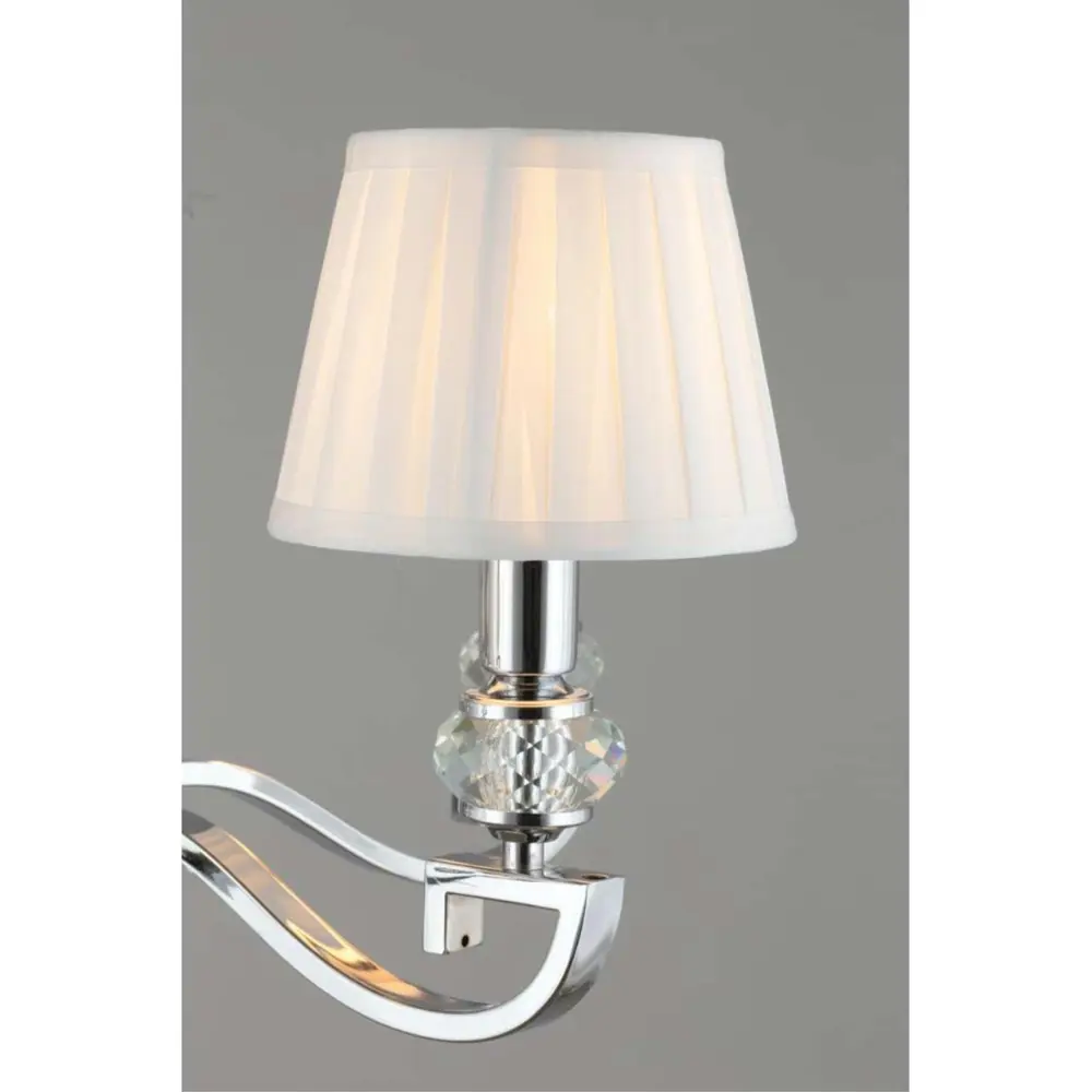 Фото 7 Люстра подвесная Omnilux Oml-150-30427 5 ламп 10 м² цвет хром