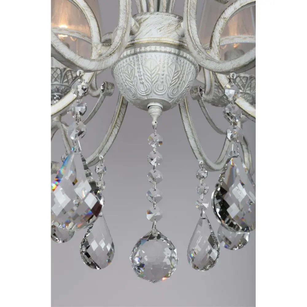 Фото 6 Люстра подвесная Omnilux Oml-160-30197 6 ламп 12 м² цвет белый