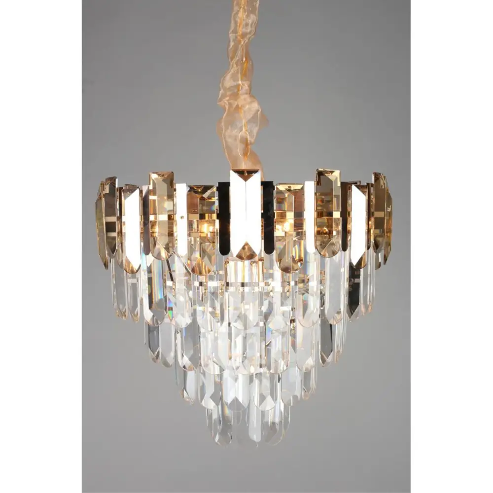 Фото 5 Люстра подвесная Omnilux Oml-131-30318 13 ламп 26 м² цвет золото