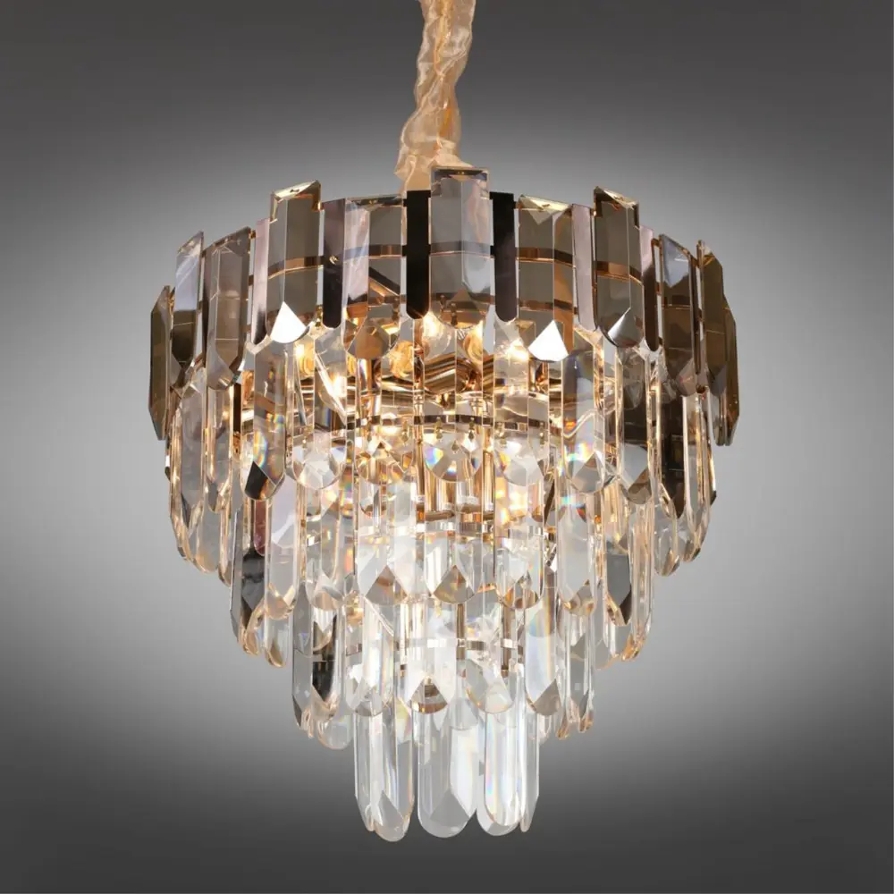 Фото 2 Люстра подвесная Omnilux Oml-131-30318 13 ламп 26 м² цвет золото