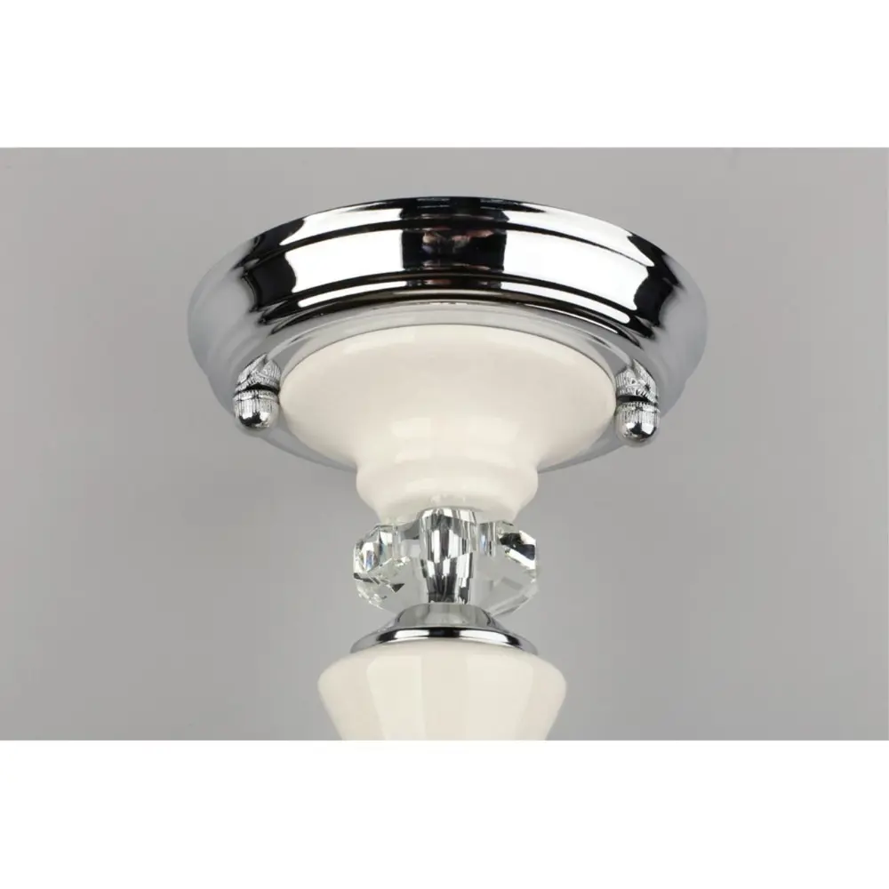 Фото 8 Люстра подвесная Omnilux Oml-130-30648 3 лампы 6 м² цвет хром