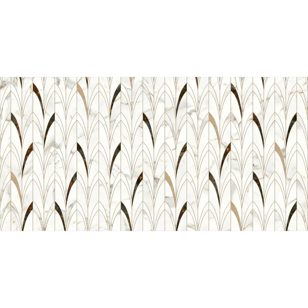 Фото 3 Стеновая панель Delicate Amber 120x0.4x60 см АКП цвет белый