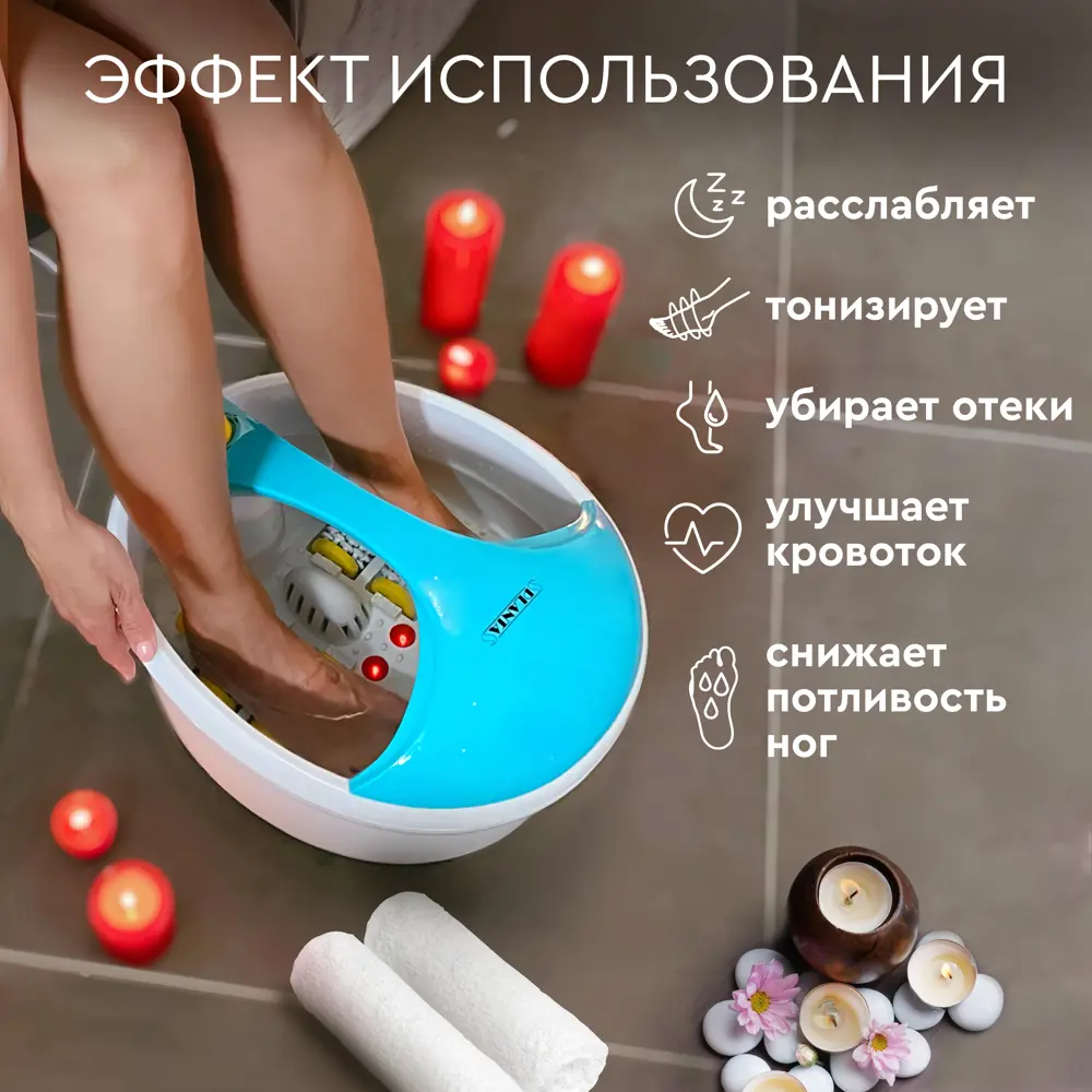 Фото 3 Гидромассажная ванночка для ног Planta MFS-300