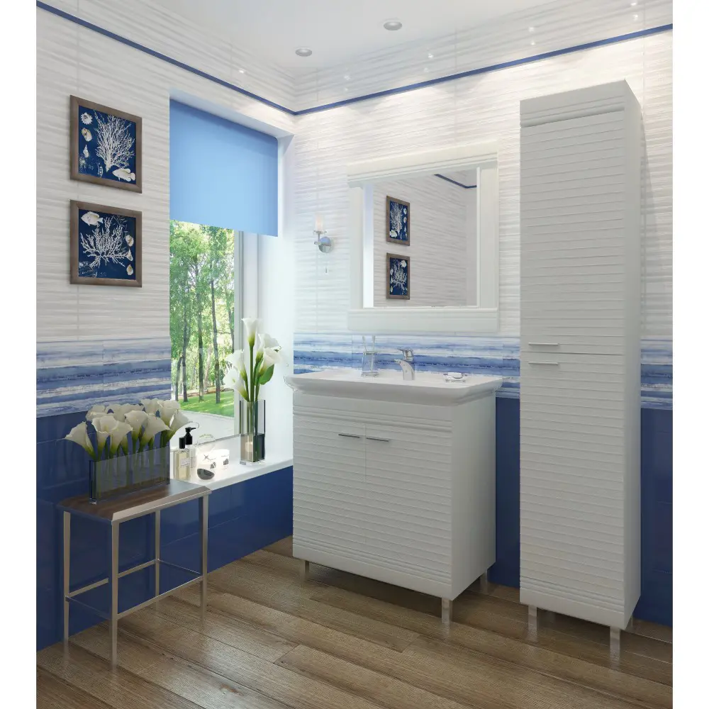 Фото 9 Тумба под раковину напольная Evagold УТ-00008136 64см цвет белый Фото 9 Тумба под раковину напольная Evagold УТ-00008136 64см цвет белый