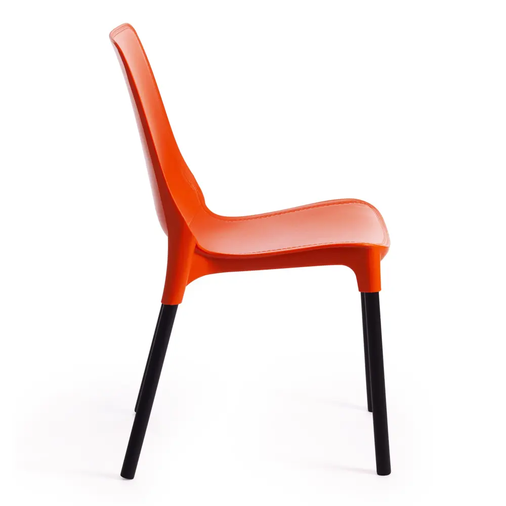 Фото 2 Стул Tetchair Genius 84x56x46 см пластик цвет оранжевый/черный Фото 2 Стул Tetchair Genius 84x56x46 см пластик цвет оранжевый/черный