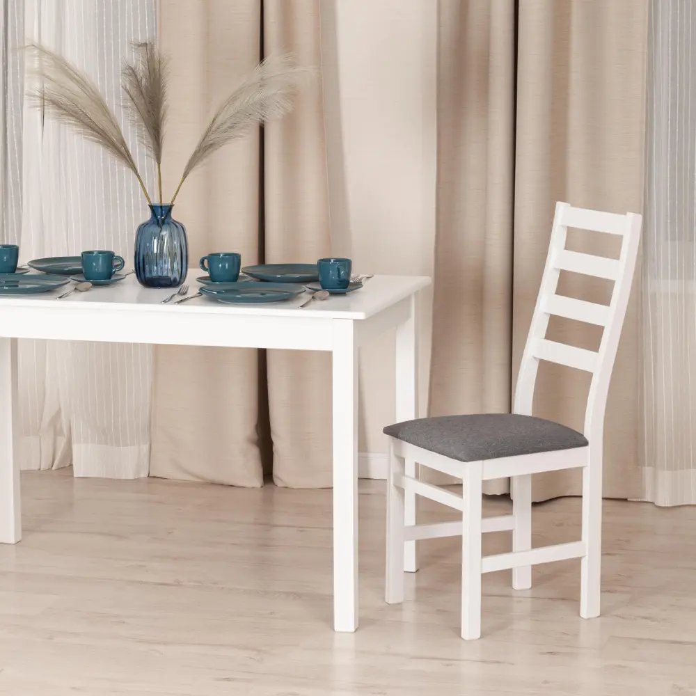 Фото 10 Кухонный стул Tetchair Стул rosario 99x39x39 см ткань цвет белый